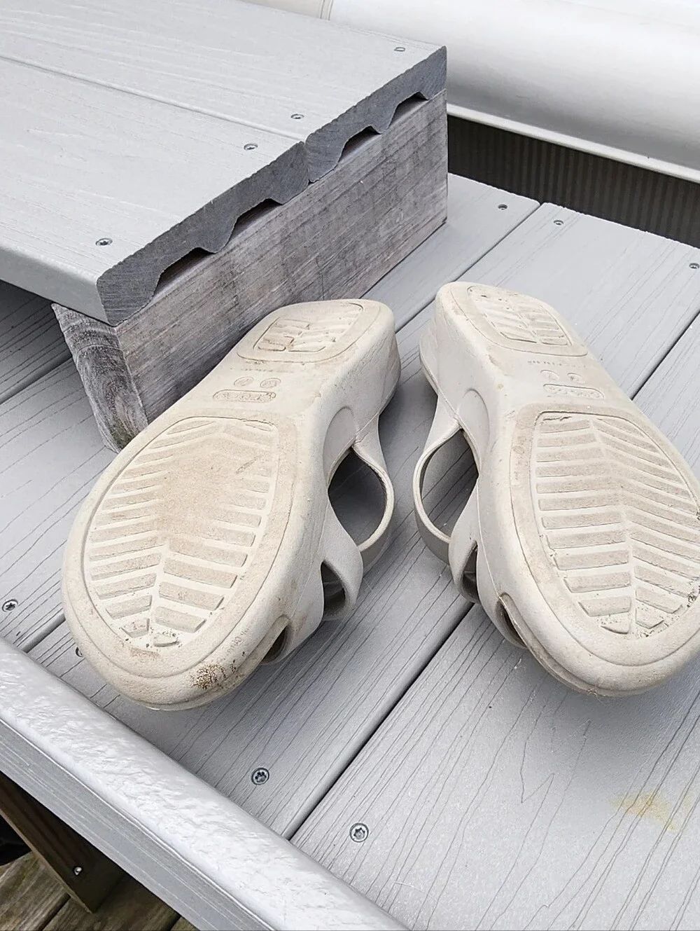 Crocs Boca LiteRid Grey, PRICED TO SELL